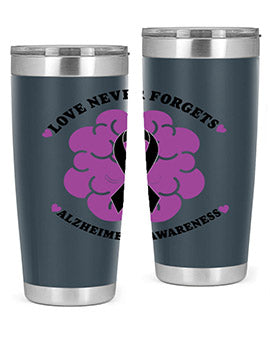 alzheimers awareness style 95#- alzheimers- Tumbler