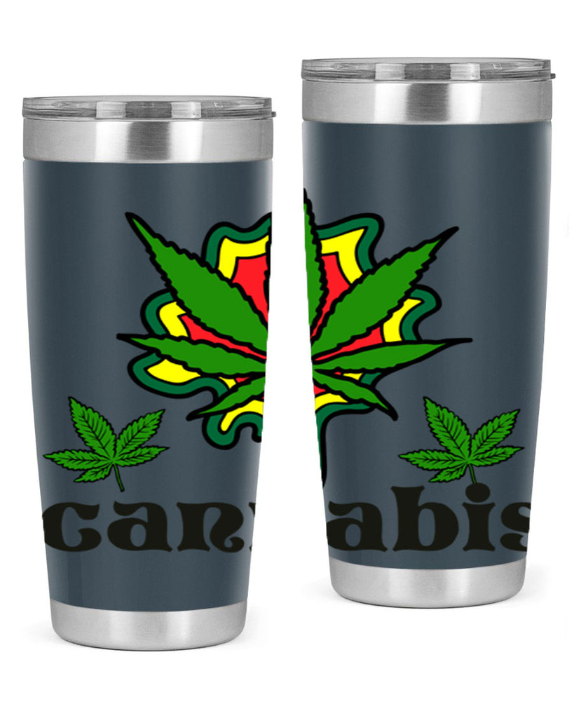 cannabis a 39#- marijuana- Tumbler