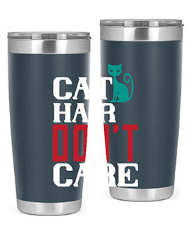 cat hair dont care o Style 29#- cat- Tumbler