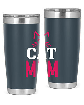 cat mom Style 34#- cat- Tumbler