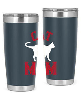 cat mom Style 35#- cat- Tumbler