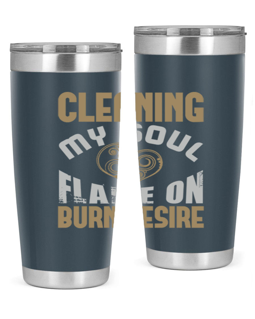 cleaning my sould flame on burn desire Style 43#- cleaner- tumbler
