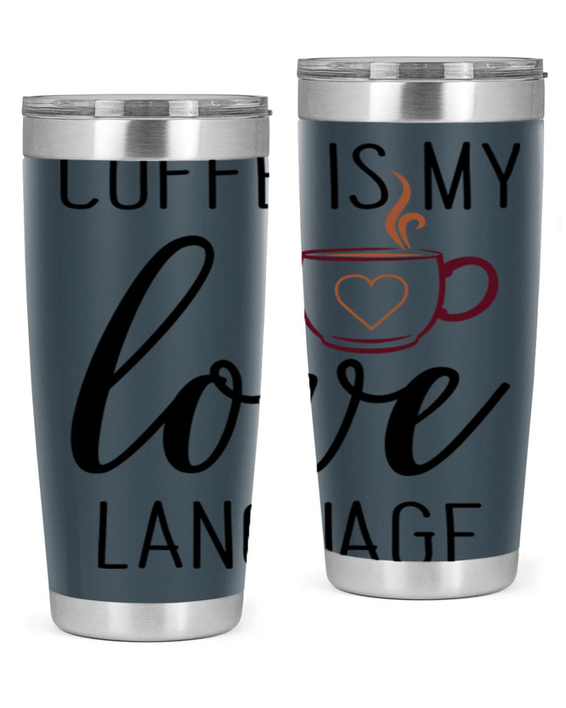 coffee language 245#- coffee- Tumbler