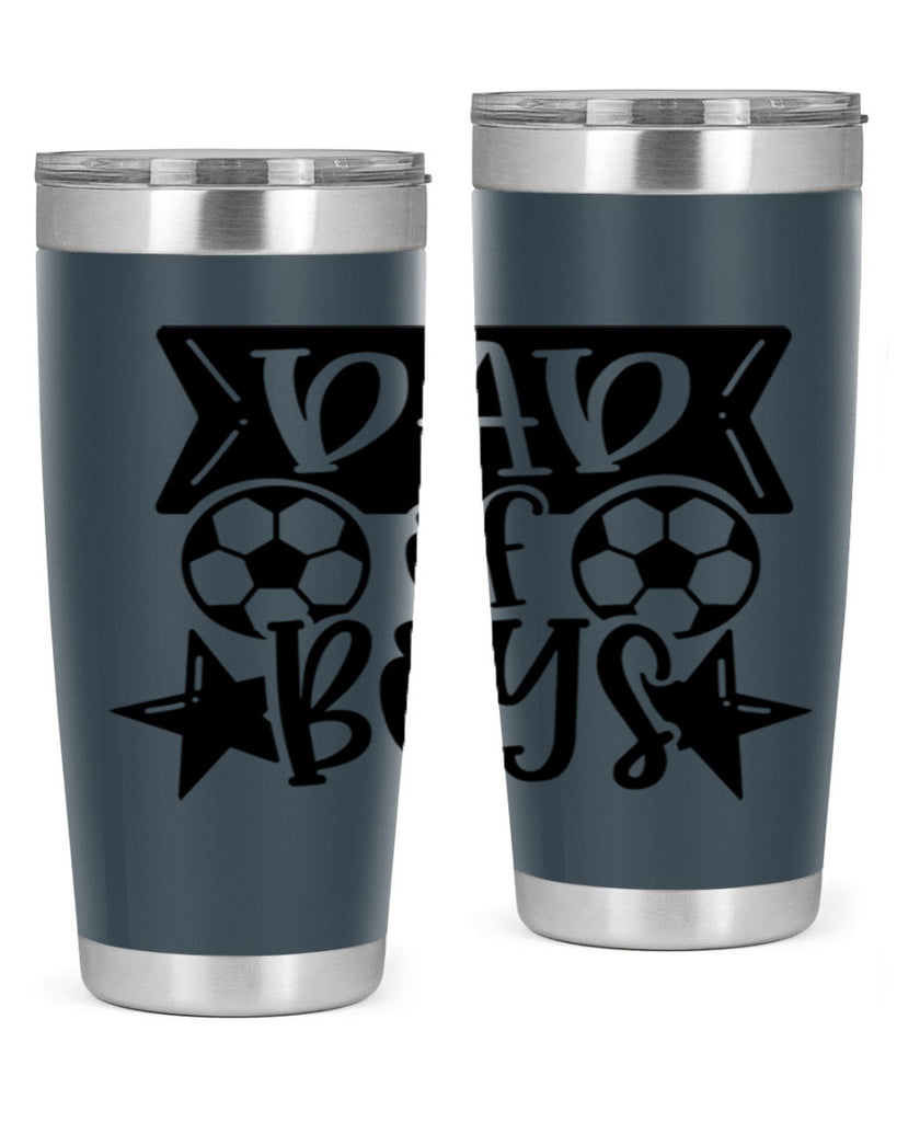 dad of boy 61#- fathers day- Tumbler