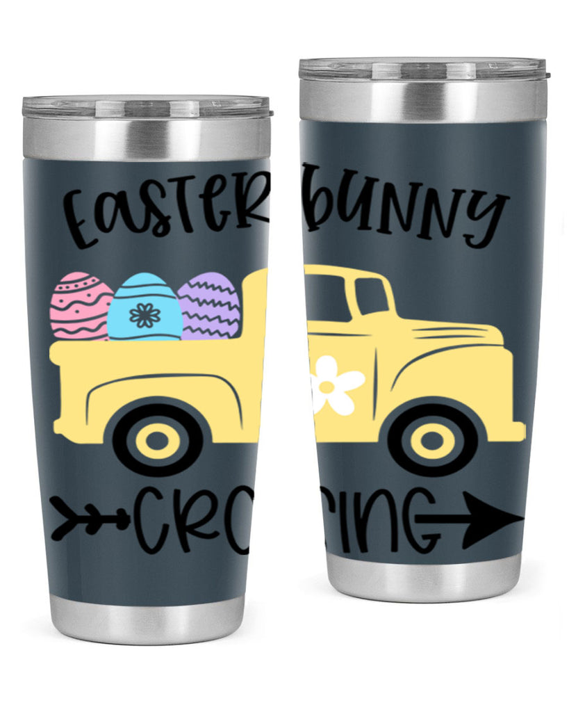 easter bunny crossing 59#- easter- Tumbler