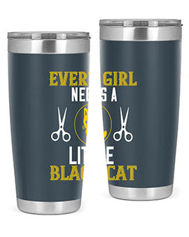 every girl needs alittle black cats Style 48#- cat- Tumbler