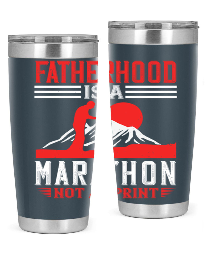 fatherhood is a marathon not a sprint 261#- fathers day- Tumbler