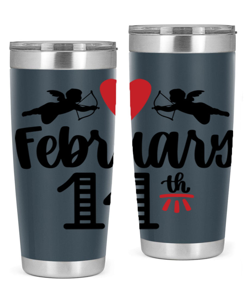 february th 28#- valentines day- Tumbler