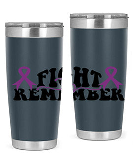 fight to remember 144#- alzheimers- Tumbler