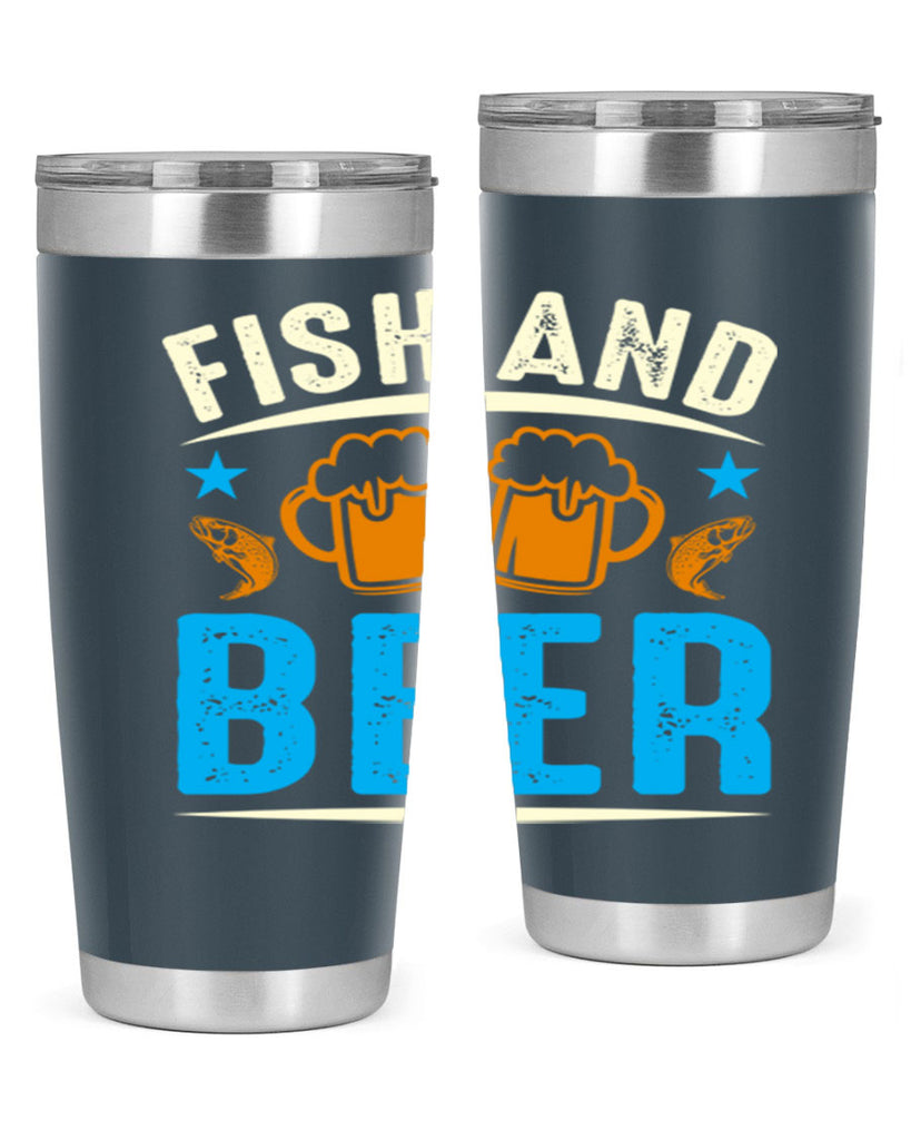 fish and beer 114#- beer- Tumbler