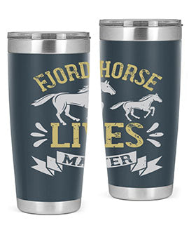 fjord horse lives matter Style 54#- horse- Tumbler