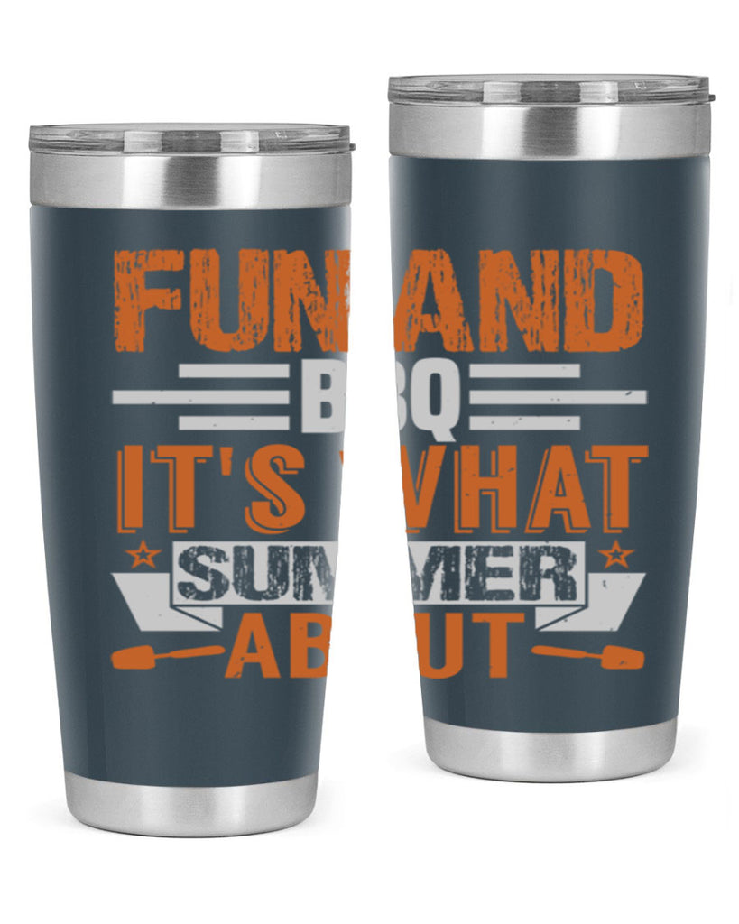 fun and bbq 44#- bbq- Tumbler