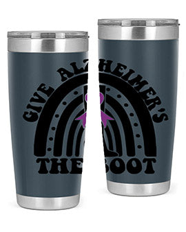 give alzheimer s the boot 154#- alzheimers- Tumbler