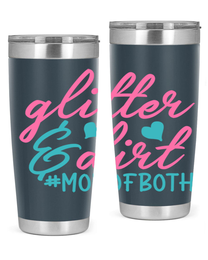 glitter dirt momofboth 265#- mom- Tumbler