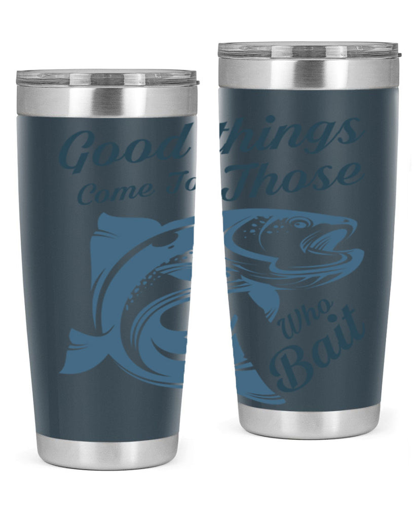 good things 127#- fishing- Tumbler