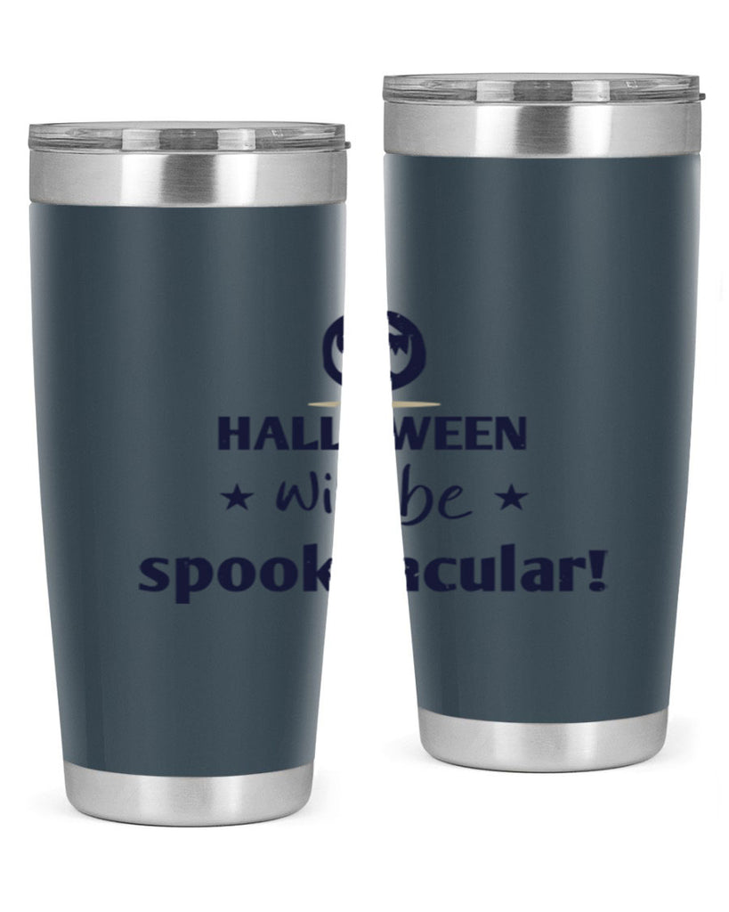 halloween will be spooktacular 156#- halloween- Tumbler