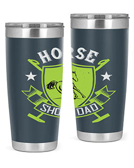 horse show dad Style 48#- horse- Tumbler