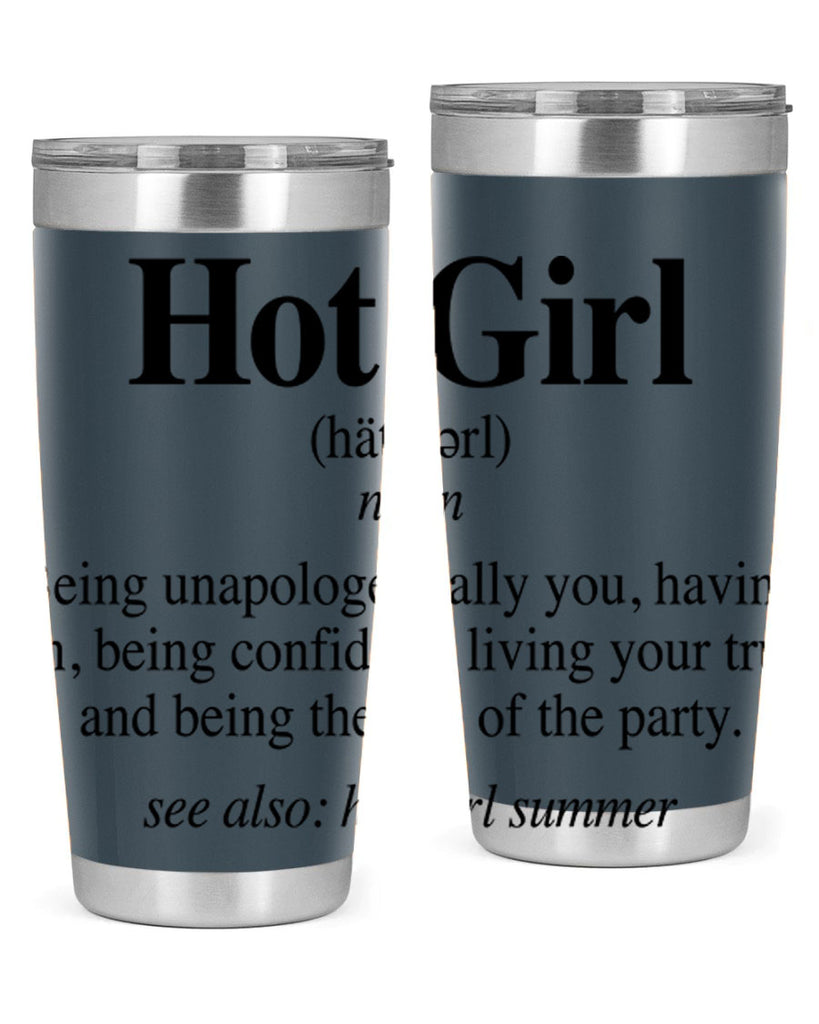 hot girl  summer definition 125#- black words phrases- Cotton Tank