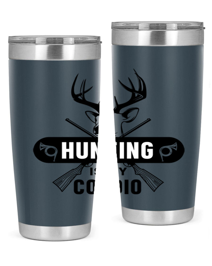 hunting is my 24#- hunting- Tumbler