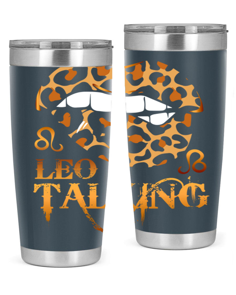 leo king 296#- zodiac- Tumbler