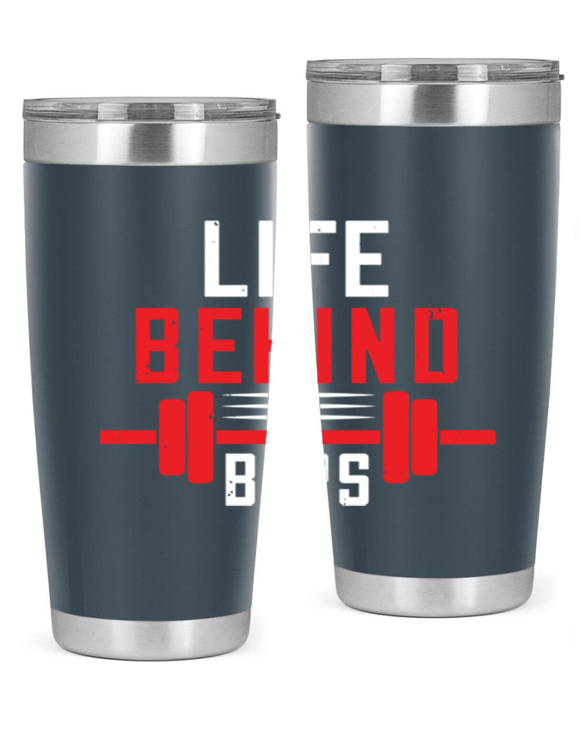 life behind bars 85#- gym- Tumbler