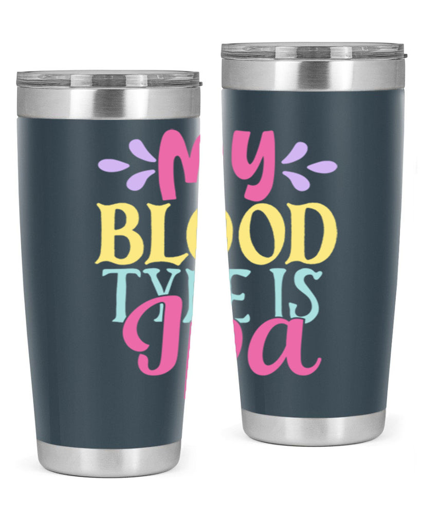 my blood type is ipa 140#- beer- Tumbler