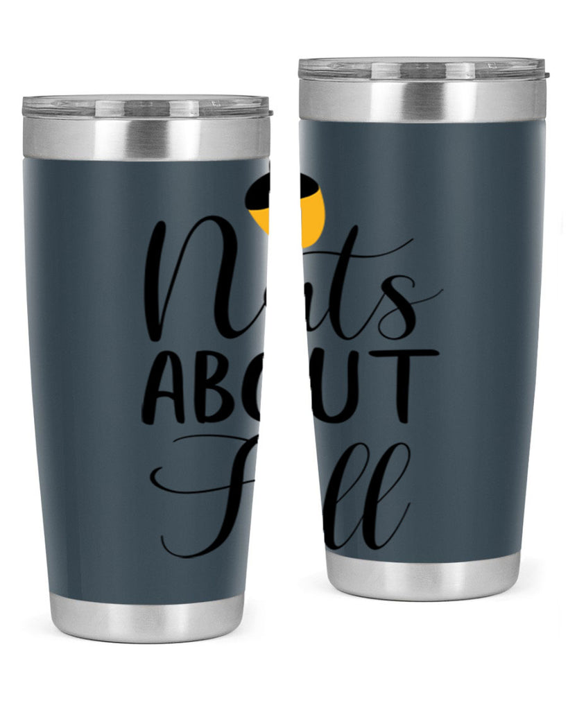 nuts about fall 445#- fall- Tumbler