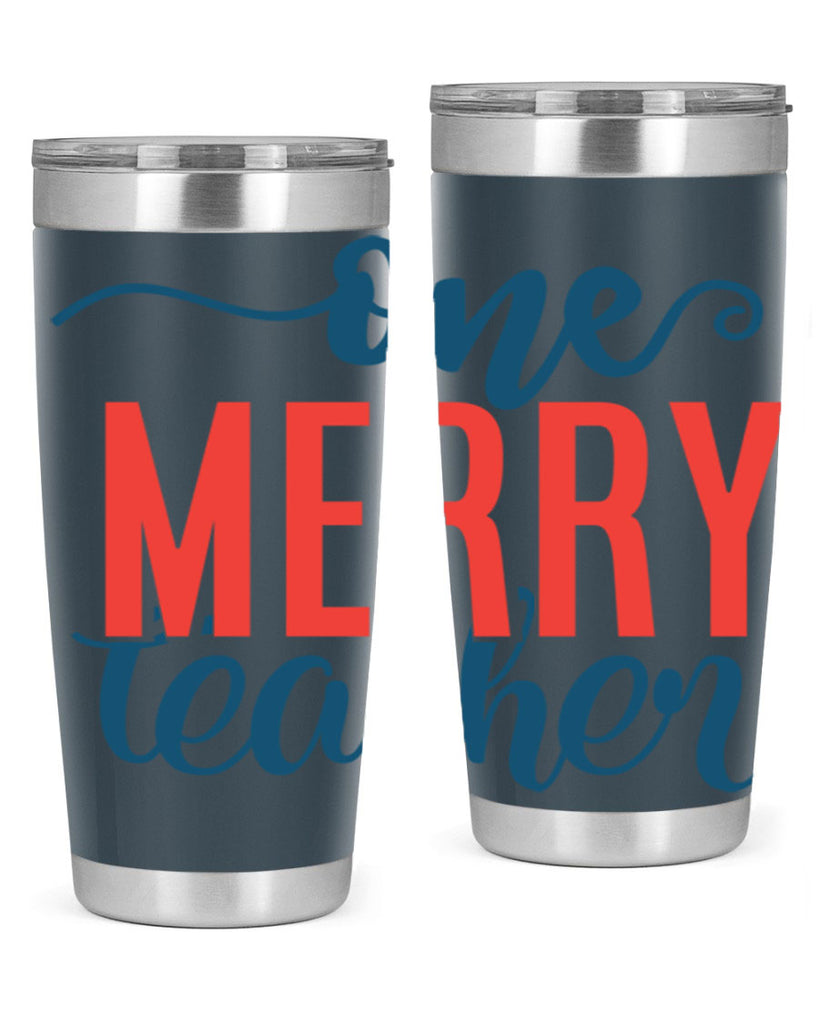 one merry teacher Style 161#- teacher- tumbler