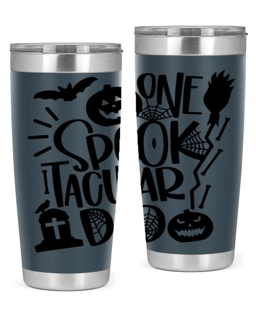 one spooktacular dad 37#- halloween- Tumbler