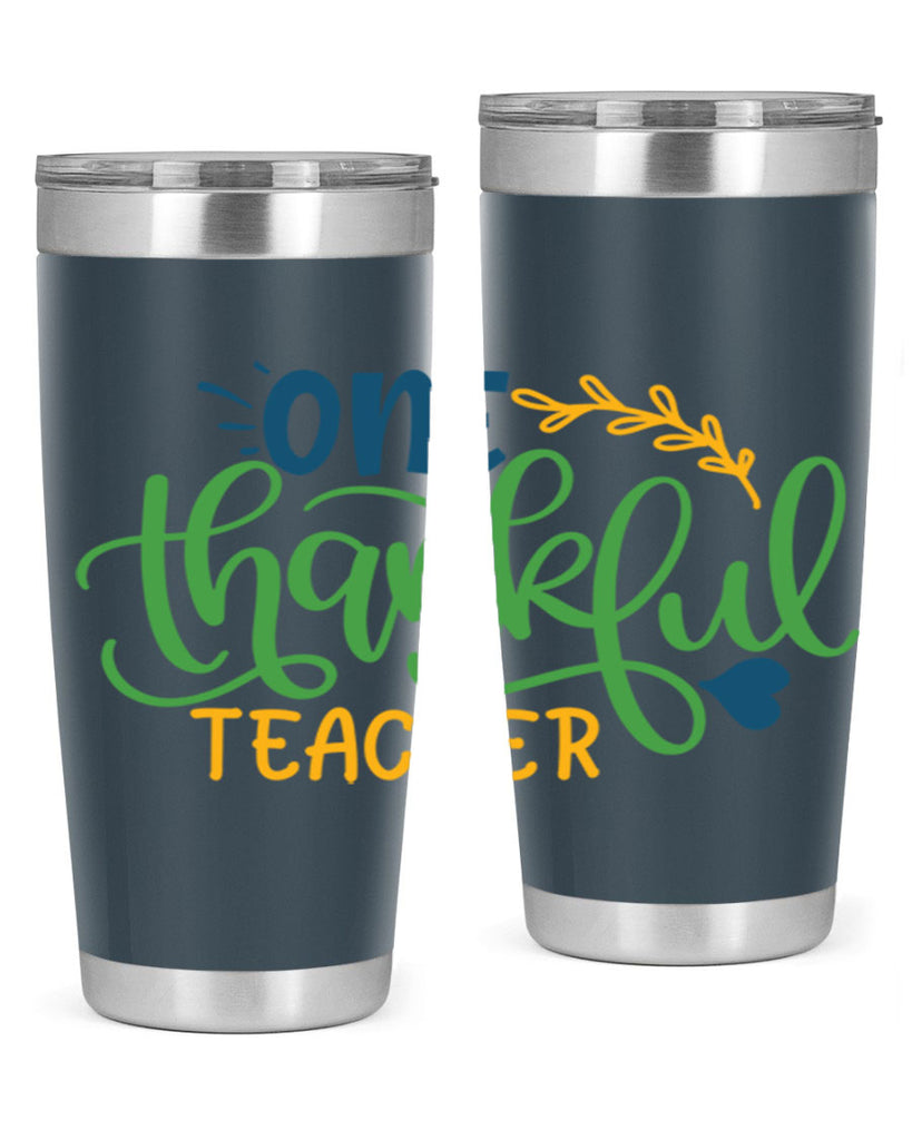 one thankful teacher Style 156#- teacher- tumbler