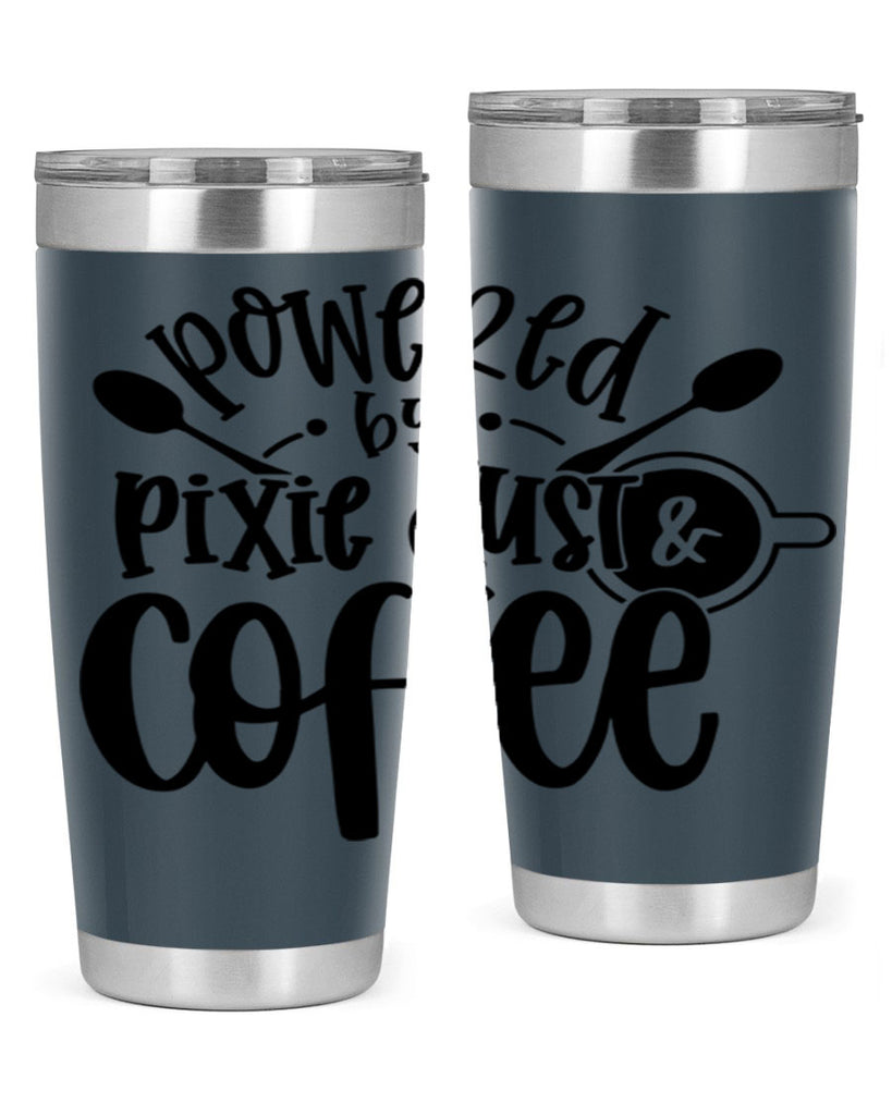 powered by pixie dust coffee 42#- coffee- Tumbler