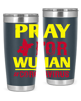 pray for wuhan coronavirus Style 27#- corona virus- Cotton Tank