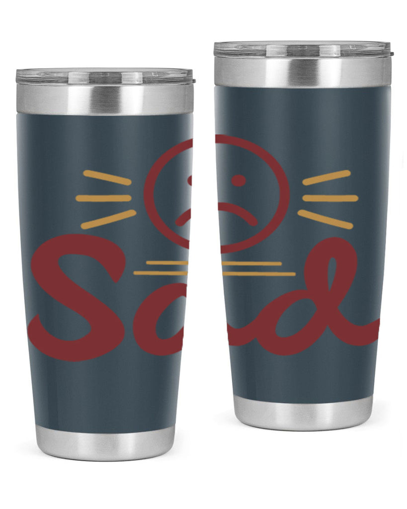 sad 5#- fathers day- Tumbler