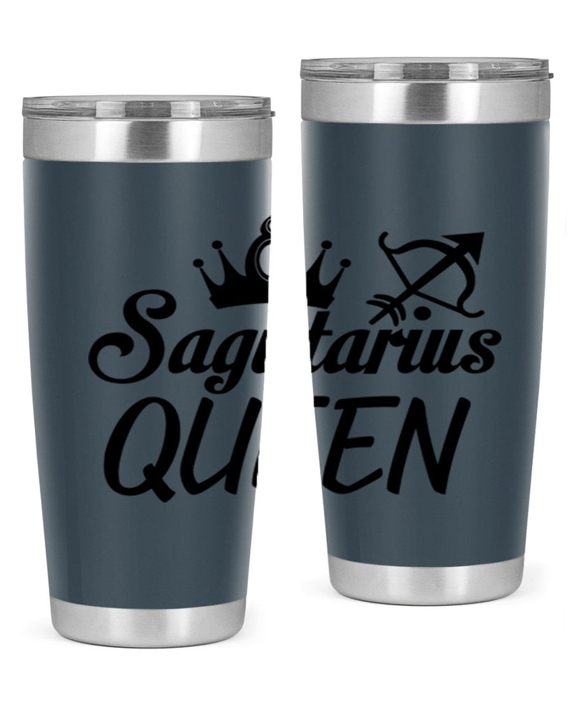 sagittarius queen 412#- zodiac- Tumbler