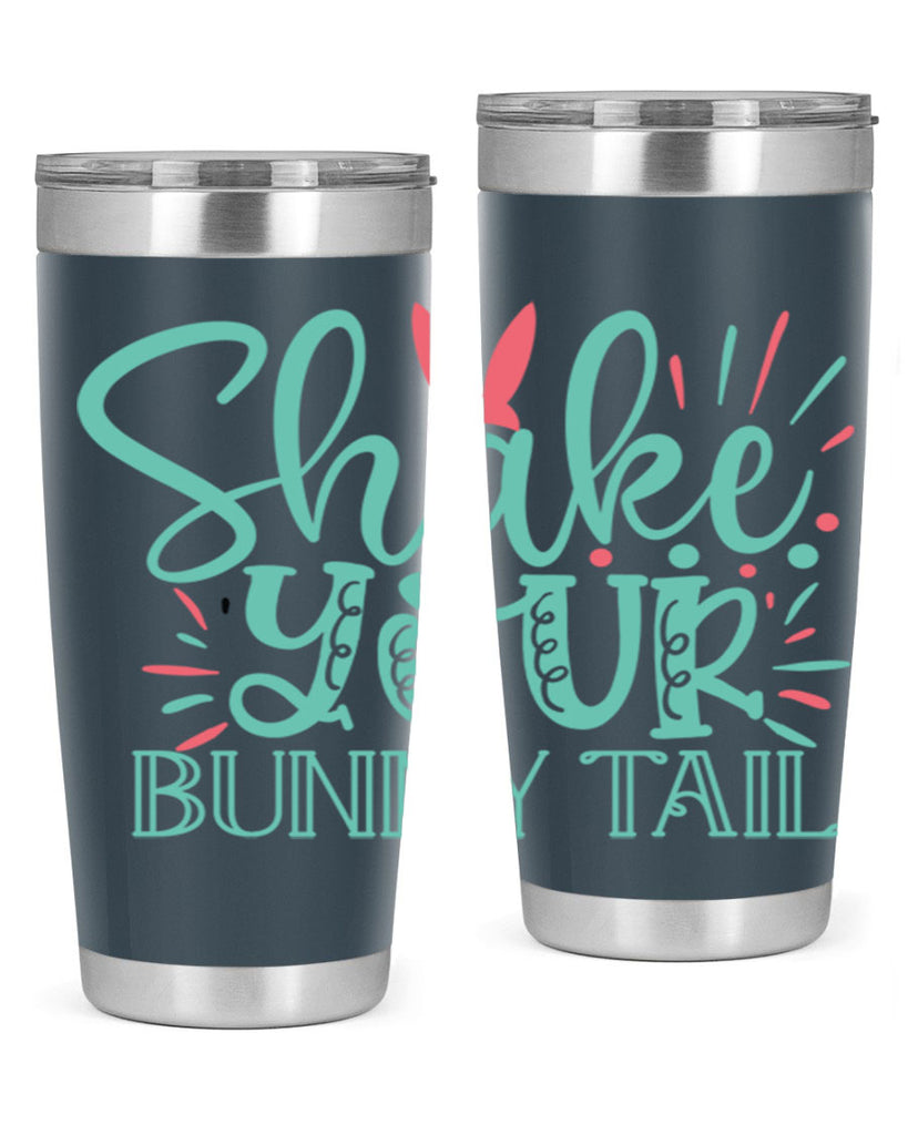 shake your bunny tail 104#- easter- Tumbler