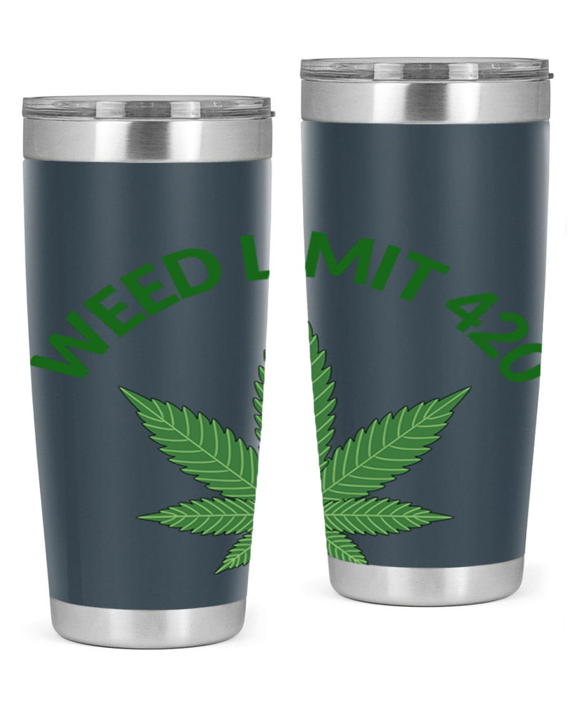 weed limit 420 sd 293#- marijuana- Tumbler