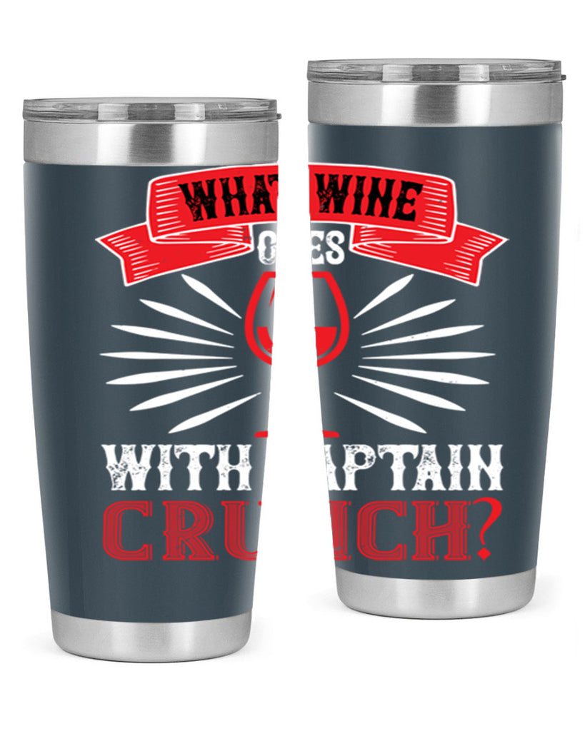 what wine goes with captain 10#- wine- Tumbler