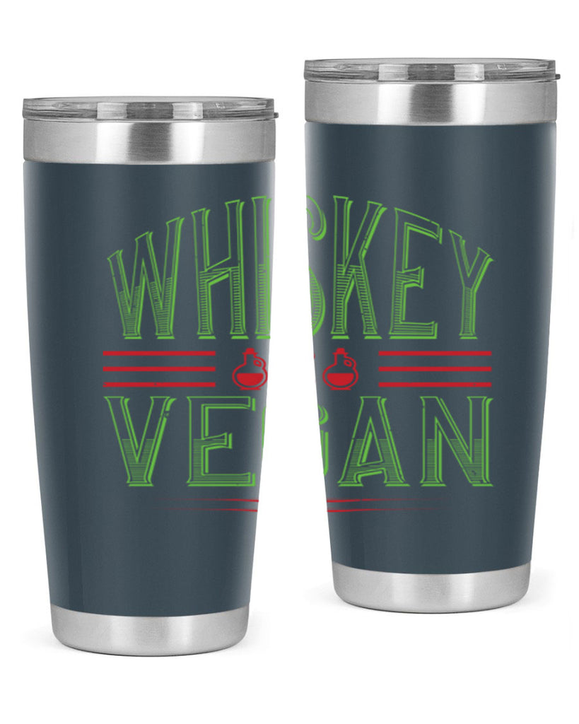 whiskey is vegan 110#- vegan- Tumbler