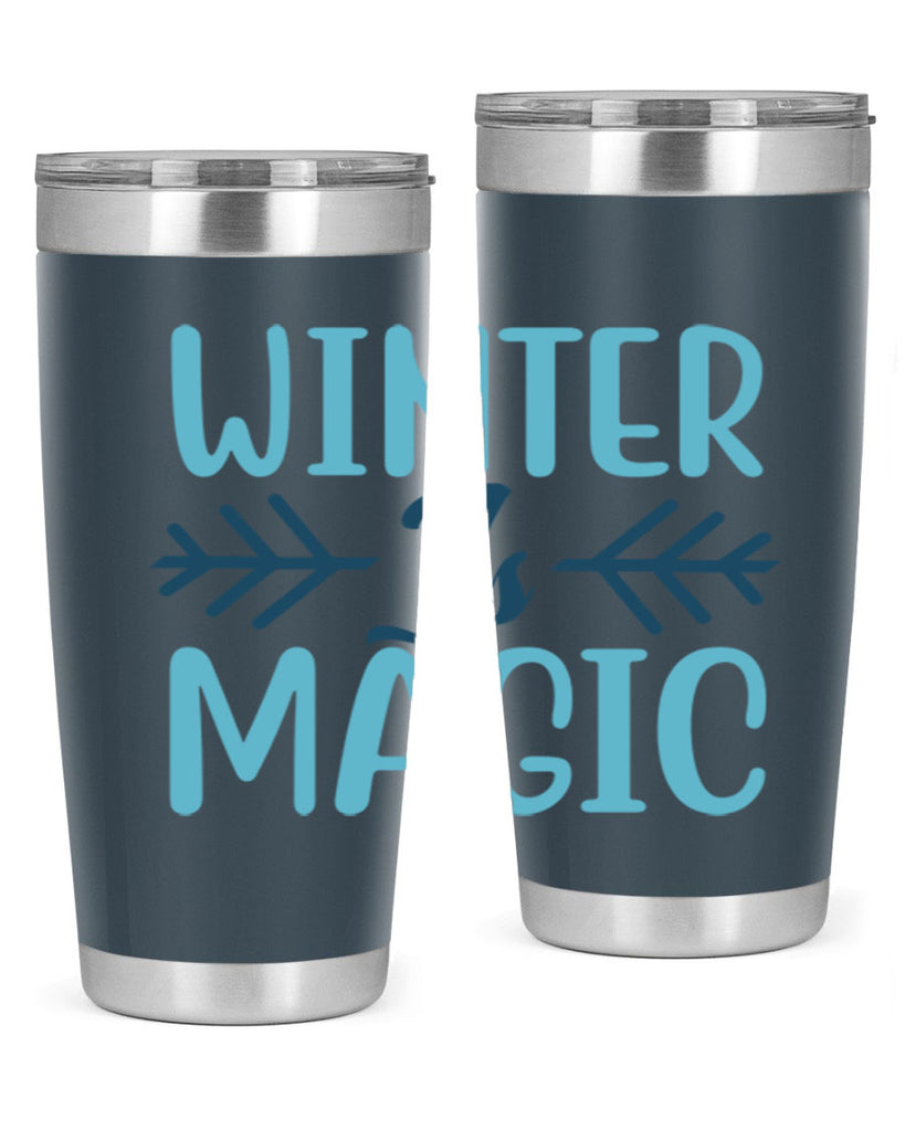 winter is magic 506#- winter- Tumbler