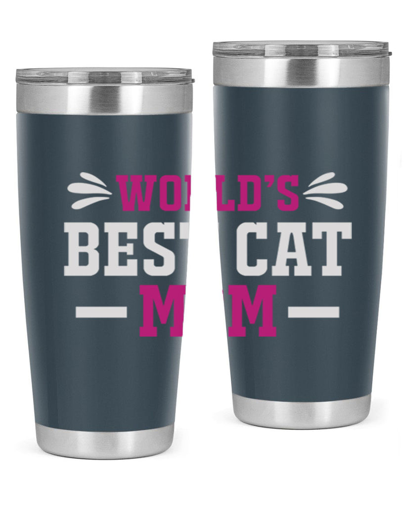 world’s best cat mom 17#- mom- Tumbler