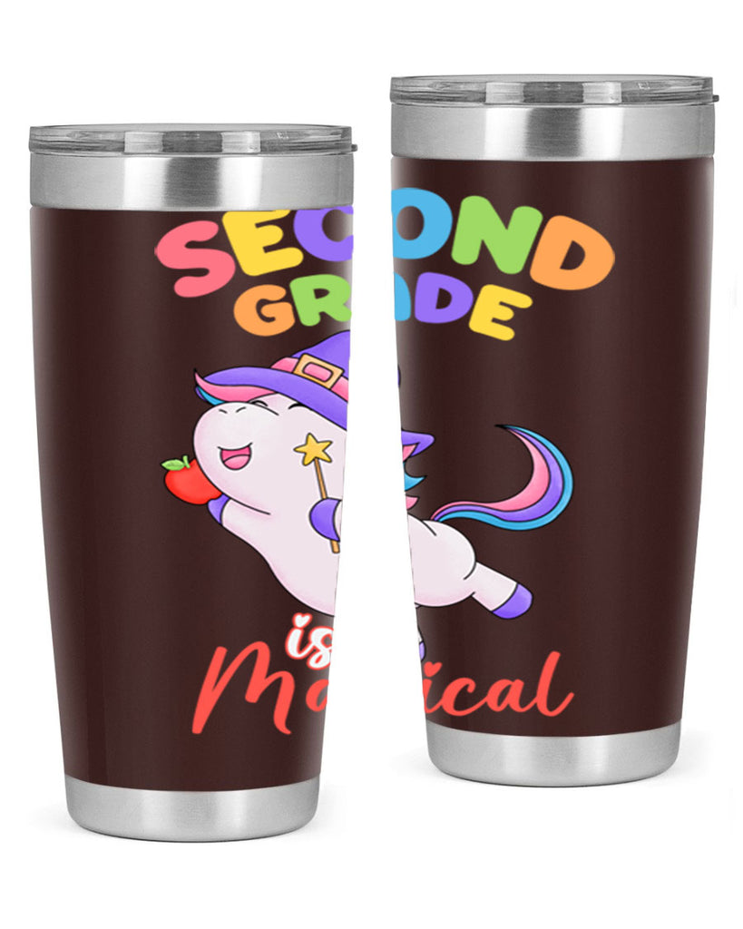 2nd Grade is Magical Unicorn 5#- second grade- Tumbler