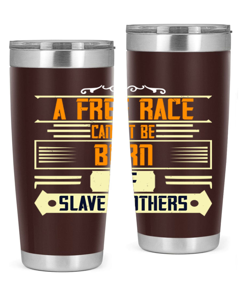 A free race cannot be born of slave mothers Style 95#- womens day- Tumbler