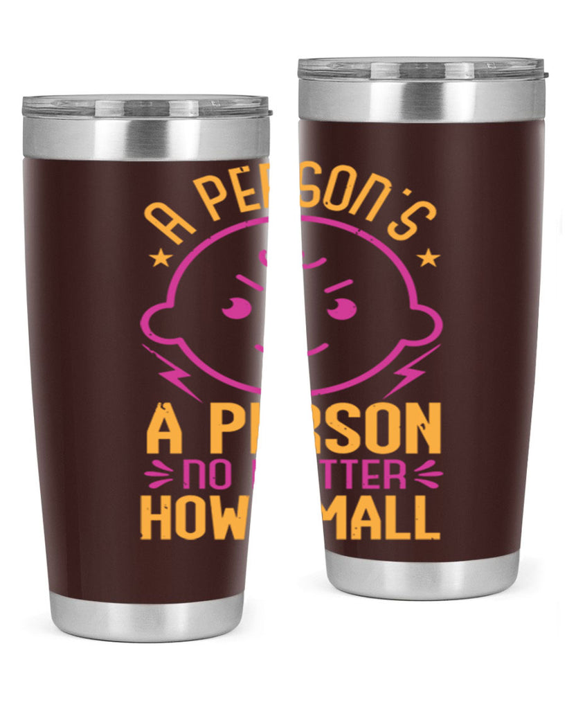 A person is a person no matter how small Style 39#- baby shower- tumbler