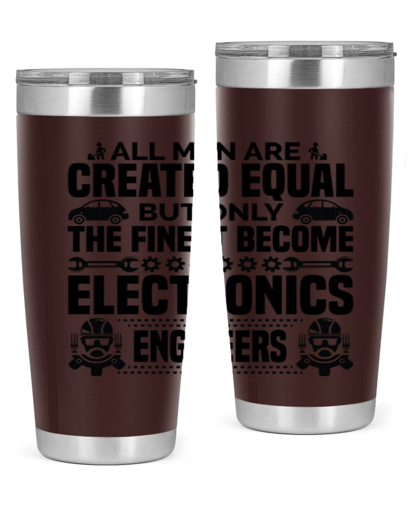 All men are created Style 21#- engineer- tumbler