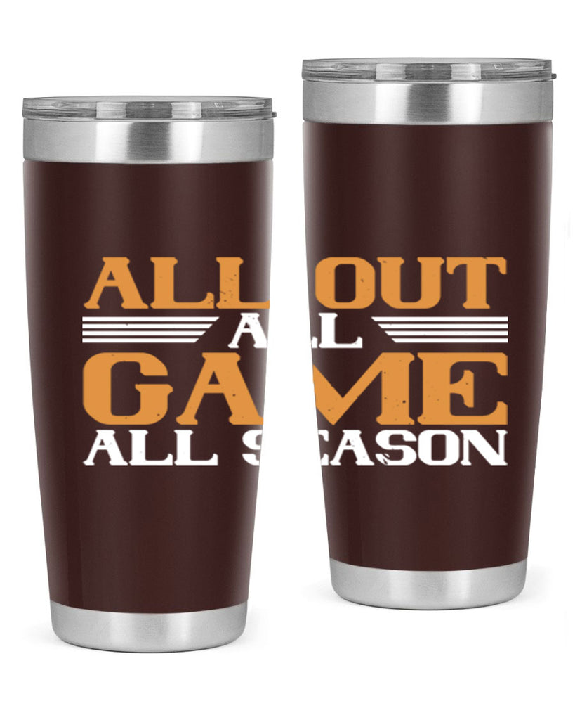 All out all game all season 2238#- badminton- Tumbler