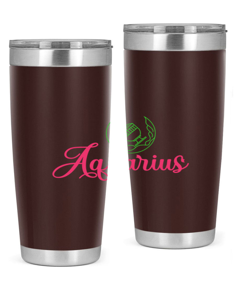 Aquarius 70#- zodiac- Tumbler