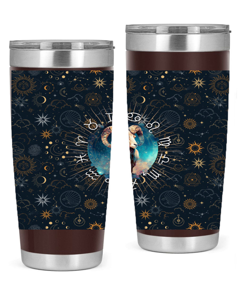 Aries Straigth 95#- zodiac- Tumbler