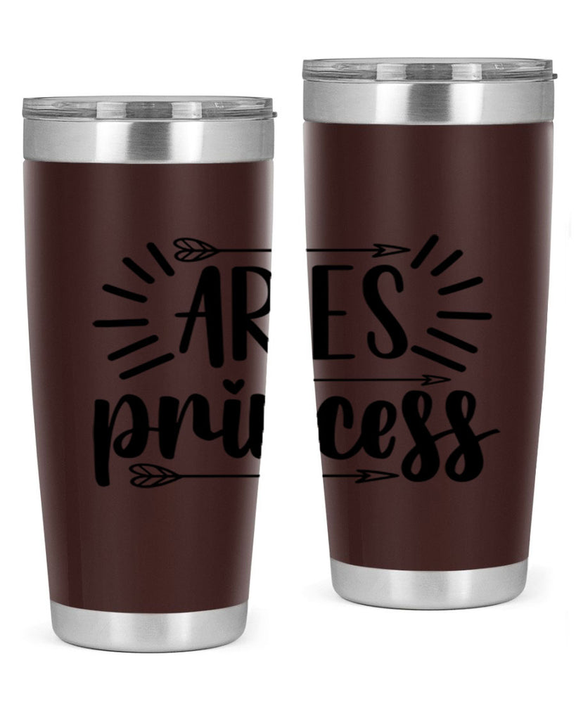 Aries princess 115#- zodiac- Tumbler