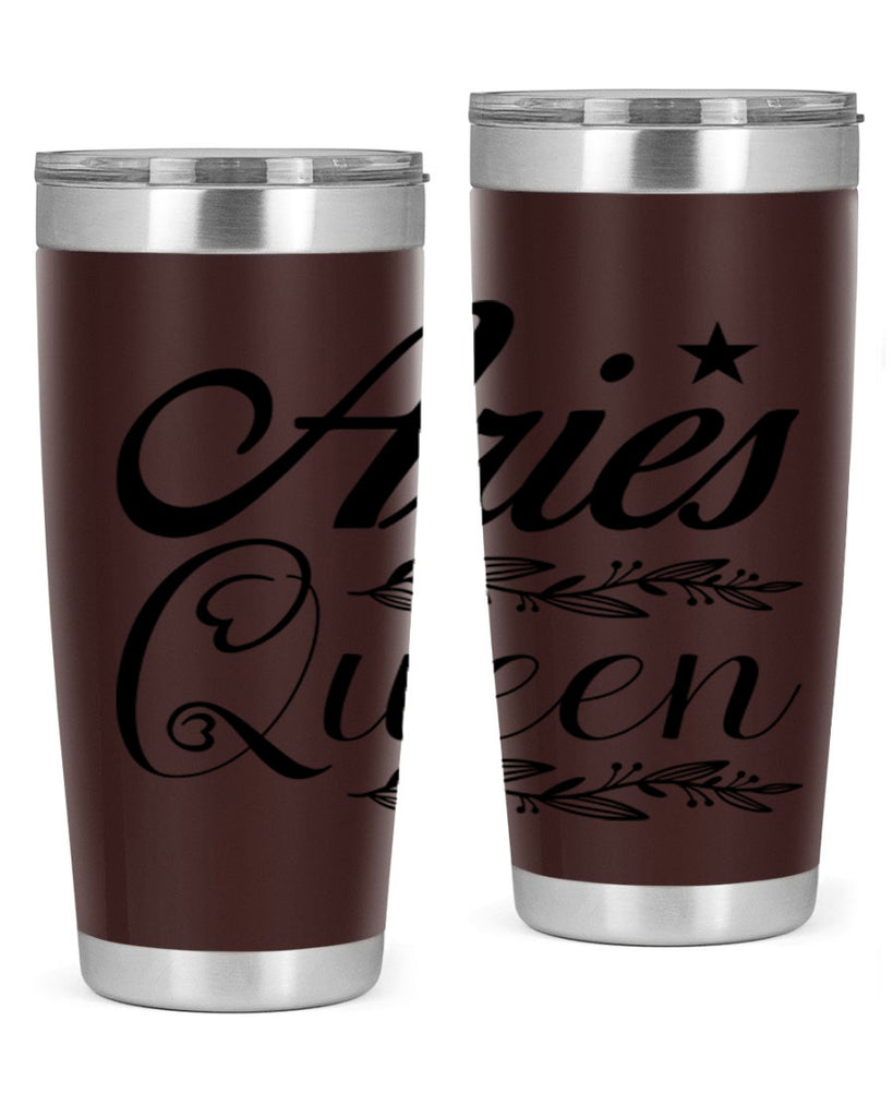 Aries queen 119#- zodiac- Tumbler