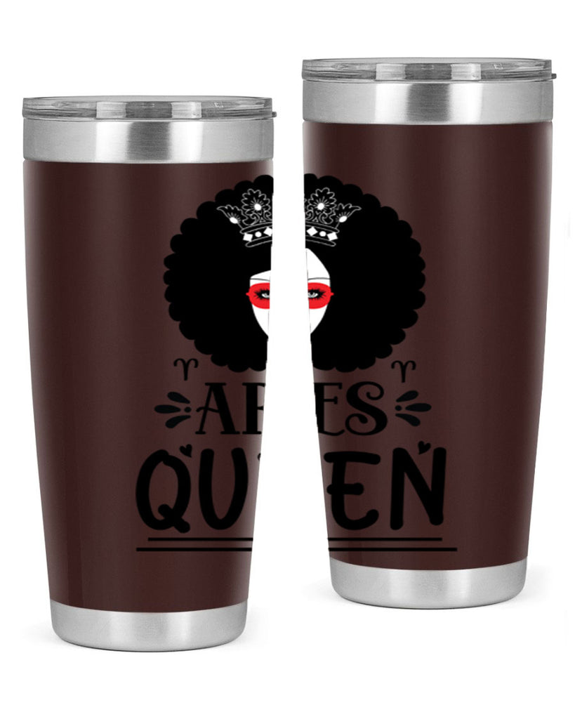Aries queen 120#- zodiac- Tumbler